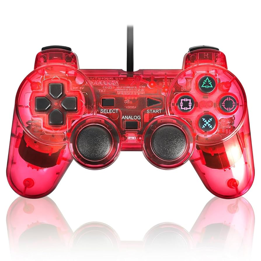 Amazon | 【K&SGAMER】PS2 有線 コントローラー
